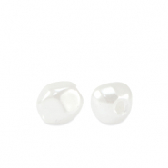 Imitaci&oacute;n de perlas de agua dulce Blanco