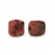 Piedras naturales Granito disco 4x4mm Terracota marrón