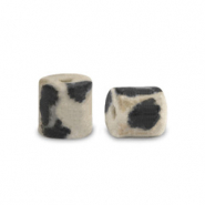 Piedras naturales Jaspe Dálmata disco 2x2mm Greige