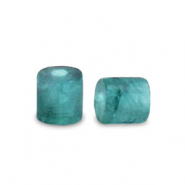 Piedras naturales Cuarzo disco 2x2mm Verde océano