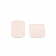 Piedras naturales Cuarzo Rosa disco 2x2mm Rosa pálido