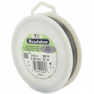 Hilo para enfilar Beadalon7 hilos 0.38mm Acero inox brillante