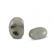 Piedras naturales Cuarzo &oacute;valo Gris ahumado