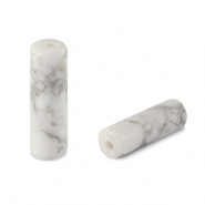 Piedras naturales magnesite tubo M&aacute;rmol blanco