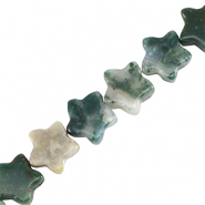 Piedras naturales estrella Verde tr&eacute;bol