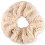 Coletero para el pelo de peluche Rosa de piel de melocotón