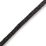 Cinta Negro-brillo multicolor