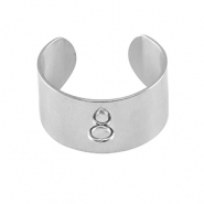 Fornituras Acero Inox anillos con anilla Plateado