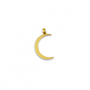 Colgantes Acero Inox La Luna Dorado