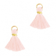 Borlas 1.2cm Dorado-rosa melocotón
