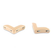 Abalorios Tile flecha Beige albaricoque