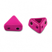Abalorios Tile triángulo Rosa magenta