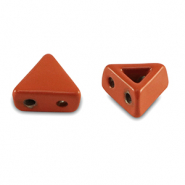 Abalorios Tile triángulo Rojo coral