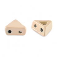 Abalorios Tile triángulo Beige albaricoque