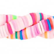 Abalorios Katsuki 4mm Mix arcoíris rosa