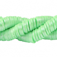 Abalorios Katsuki 6mm Verde ceniza-revestimiento pearl shine
