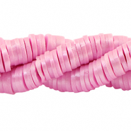 Abalorios Katsuki 6mm Rosa bonito-revestimiento pearl shine