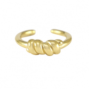 Anillos Acero Inox Dorado