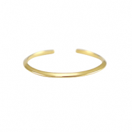 Anillos Acero Inox Dorado