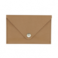 Monedero medianos Marr&oacute;n camel