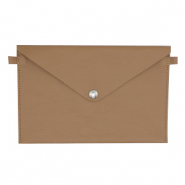 Cartera de mano Marr&oacute;n camel