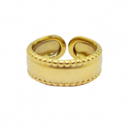 Anillos Acero Inox Dorado