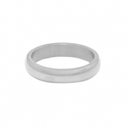 Anillos Acero Inox Plateado