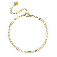 Pulseras Acero Inox Dorado