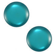 Cabuchón clásico Polaris Elements 12 mm Lucido Verde teal
