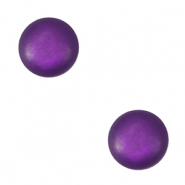 Cabuchón Polaris 4mm soft SS16 "Piedra de nacimiento" shiny Febrero Morado uva