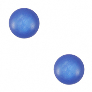Cabuchón Polaris 4mm soft SS16 "Piedra de nacimiento" shiny Diciembre Azul cobalto claro