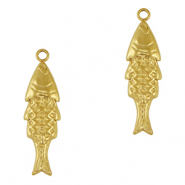 Colgantes Acero Inox pez Dorado