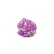 Accesorios pinza para el pelo concha morado