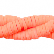 Abalorios Katsuki 6mm Naranja coral neón