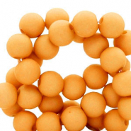 Abalorios acr&iacute;licos 4 mm Naranja claro