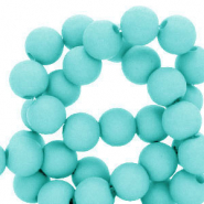 Abalorios acr&iacute;licos 4 mm Azul cielo