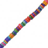 Abalorios conchas disco Multicolor