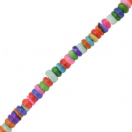 Abalorios conchas disco Multicolor