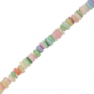 Abalorios conchas disco Multicolor pastel