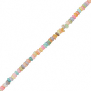 Abalorios conchas disco Multicolor pastel