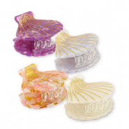 Accesorios para pelo pinzas para pelo concha mix Color mix dorado-púrpura