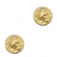 Colgantes Acero Inox redondos Dorado