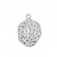 Colgantes Acero Inox redondos Plateado