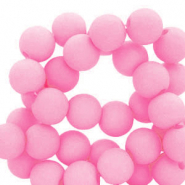 Abalorios acrílicos 4 mm Rosa