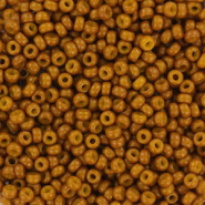 Rocalla Miyuki 11/0 Duracoat opaque toast brown 11-4460