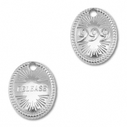 BY31® Colgante Acero inox números angelicales 999 / release Plateado