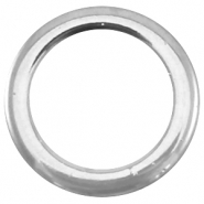 Anillo cerrado metálico DQ 18mm Plata vieja (sin níquel)