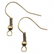 Pendientes de gancho met&aacute;lico DQ Bronce viejo (sin n&iacute;quel)
