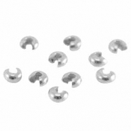 Cubre chafas metálicas DQ 5mm Plata vieja (sin níquel)