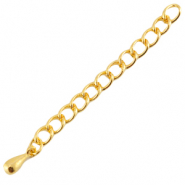 Extensión de cadena metálica DQ Dorado (sin níquel)